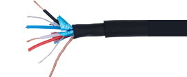 Conductors in a Quad 5 pin DMX lighting cables