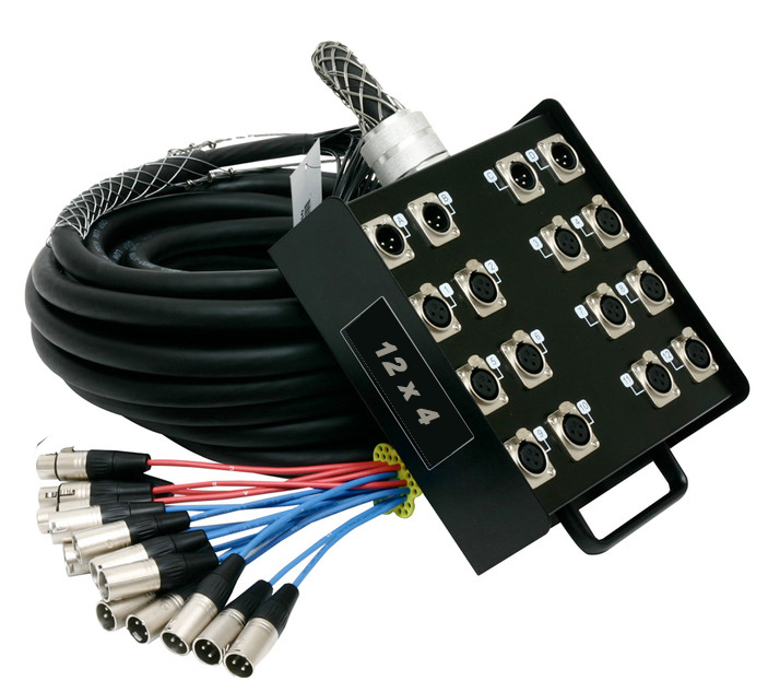 Audio microphone multi channel fan to fan snake.