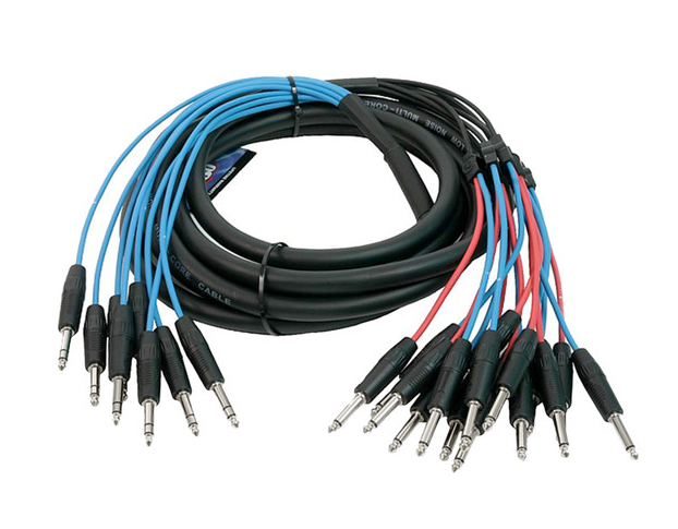 TRS to TS split multi channel insert snake.